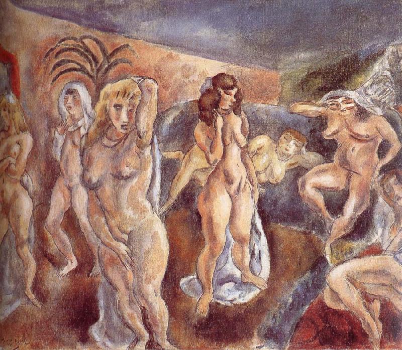 Jules Pascin Nude France oil painting art
